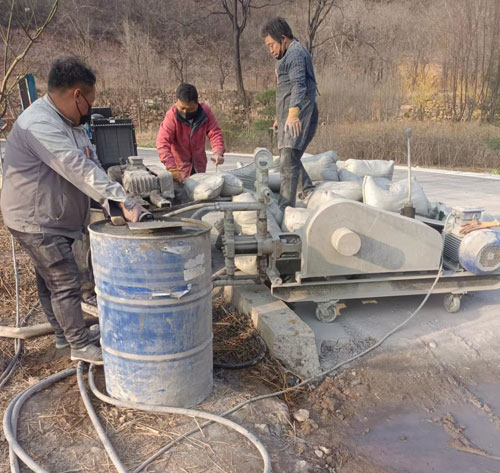 涡阳路面下沉注浆